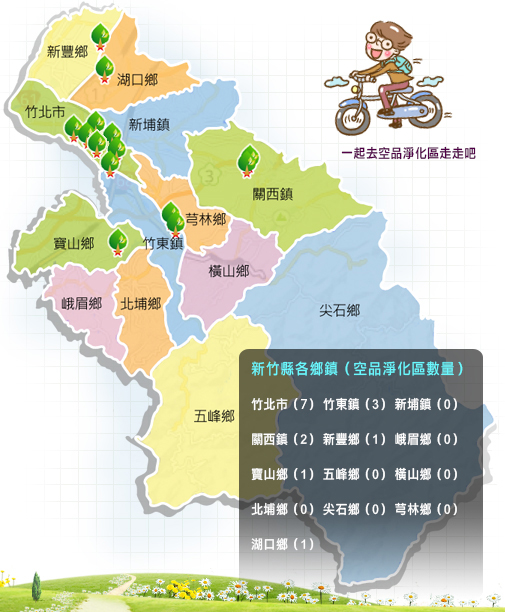 歡迎光臨 新竹縣空氣品質淨化區資訊網 新竹空品淨化區 空品淨化區